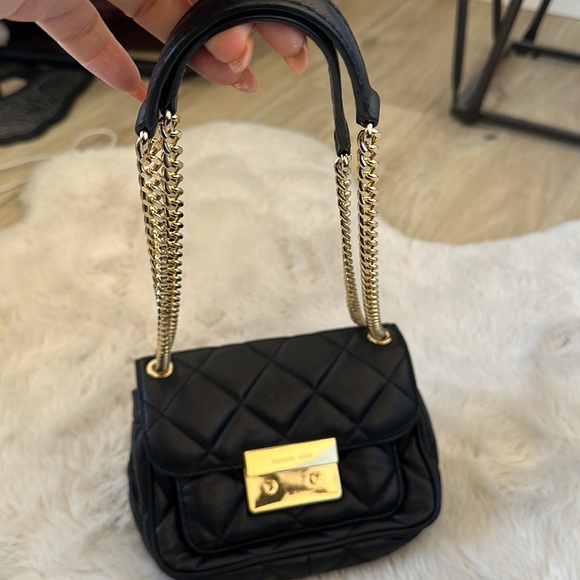 MICHAEL KORS SHOULDER/ CROSSBODY BLACK BAG - Picture 8 of 8